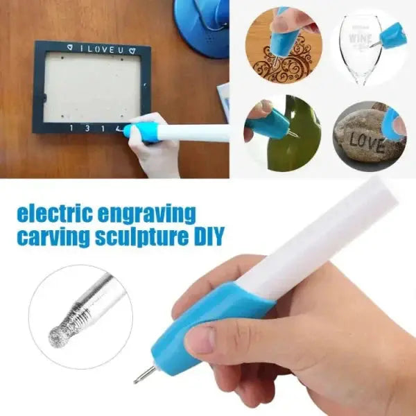 Carving Pen Engraver Machine For Glass, Plastic, Iron, And Steel livSmart