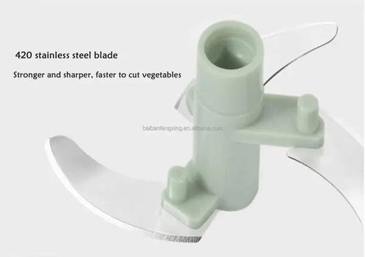 Hand Pulled Multipurpose Chopper & Cutter (Random Color) livSmart