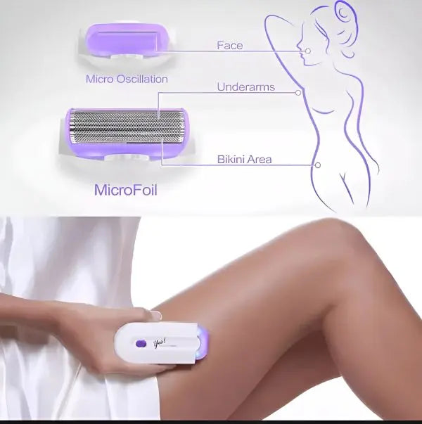 Finishing Touch Laser Hair Remover Instant Pain Free Removal Machine livSmart