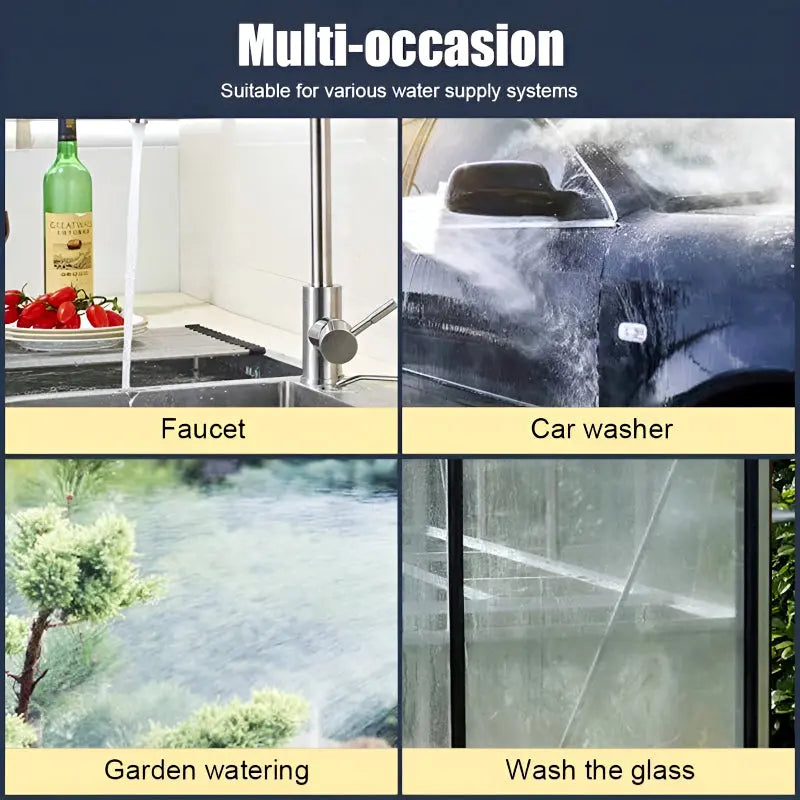 High Pressure Power Washer Car Wash Spray Gun Garden Water Gun Hose Nozzle Watering Irrigation Sprinkler Garden-tools – Plastic LivSmart