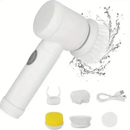 Magic Brush Wireless Battery Cleaning Brush Bathtub Tile Professional Cleaning Brush Rechargeable LivSmart