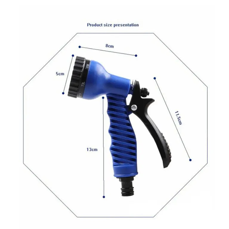 100FT Expandable Flexible Plastic Hose Pipe For Cars Garden Watering With SprayGun LivSmart