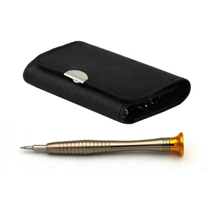 25 In 1 Leather Case Screwdriver Kit. livSmart
