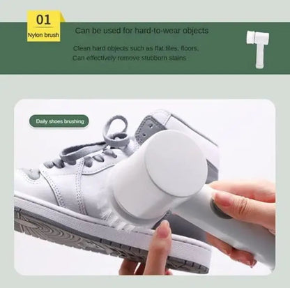 Magic Brush Wireless Battery Cleaning Brush Bathtub Tile Professional Cleaning Brush Rechargeable LivSmart