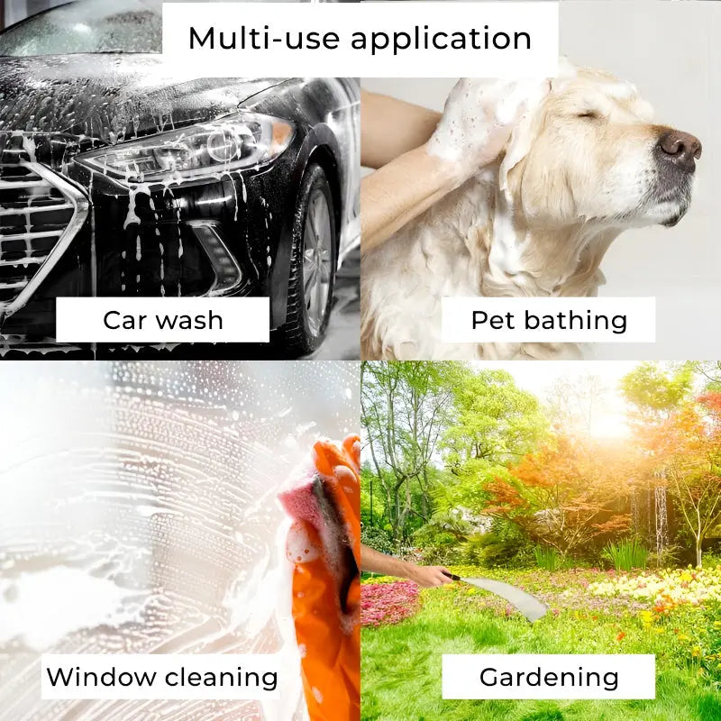 High Pressure Power Washer Car Wash Spray Gun Garden Water Gun Hose Nozzle Watering Irrigation Sprinkler Garden-tools – Plastic LivSmart