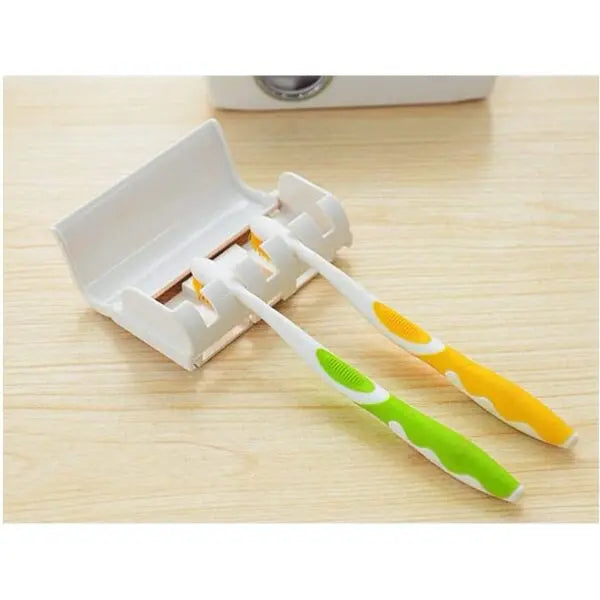 Toothpaste Dispenser Automatic Toothpaste Squeezer And Holder Set livSmart