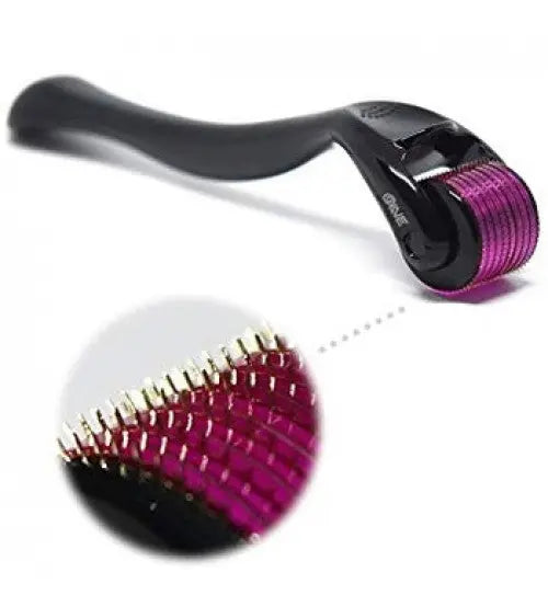 Derma Roller Titanium Micro Needles For Beard And Hair Growth 0.5mm livSmart