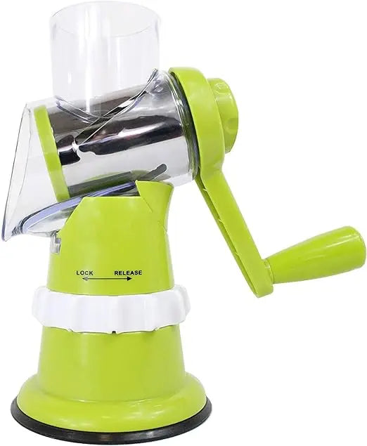 3 in 1 Rotary Cheese Grater Versatile Manual Vegetable Slicer LivSmart