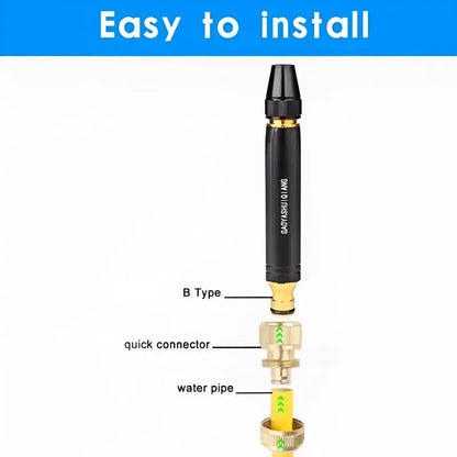 High Pressure Power Washer Car Wash Spray Gun Garden Water Gun Hose Nozzle Watering Irrigation Sprinkler Garden-tools – Plastic LivSmart