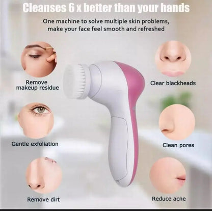 5 in 1 Face Facial Electric Massager LivSmart
