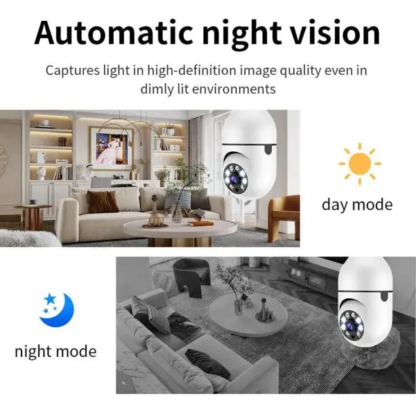 Panoramic WIFI Camera bulb livSmart