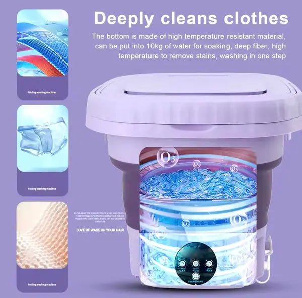 Foldable Mini Laundry Machine Livsmart