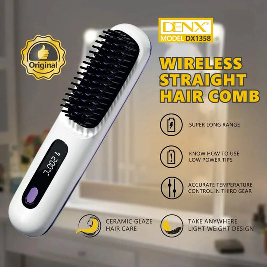 Wireless Straight Hair Comb livSmart