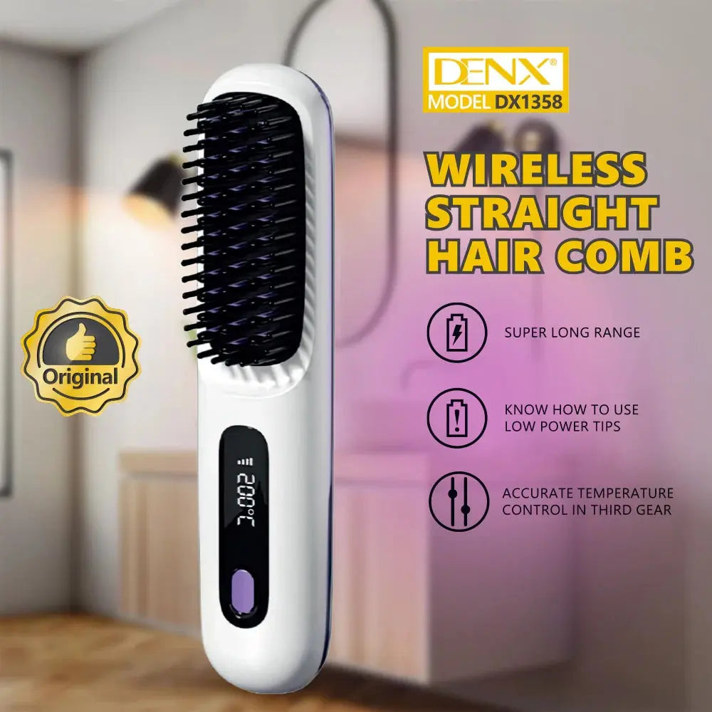 Wireless Straight Hair Comb livSmart