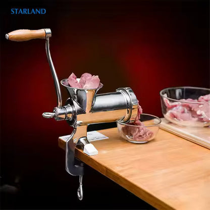 Manual Sausage Machine | Steel Meat Grinder livSmart