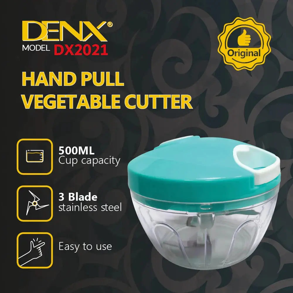 Hand Pulled Multipurpose Chopper & Cutter (Random Color) livSmart