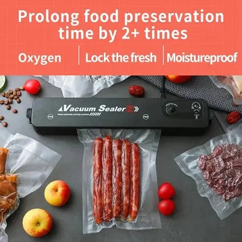 Automatic Vacuum Sealer Food Packing Machine | Electric Vacuum Sealer Machine livSmart