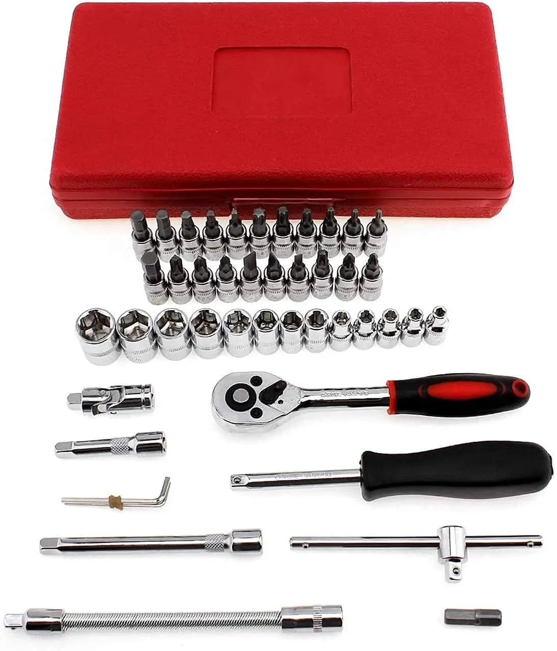 A durable, multi-functional chrome vanadium steel tool kit | CR-V - Socket Set LivSmart