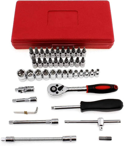 A durable, multi-functional chrome vanadium steel tool kit | CR-V - Socket Set LivSmart