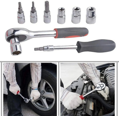 A durable, multi-functional chrome vanadium steel tool kit | CR-V - Socket Set LivSmart