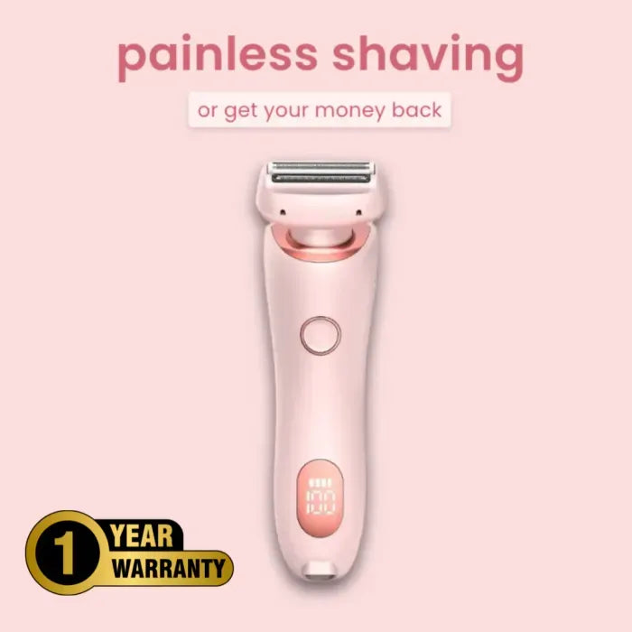 2 In 1 Electric Hair Remover For Women Epilator Bikini Trimmer Face Shavers Hair Razors For Underarms Legs Ladies Body Trimmer