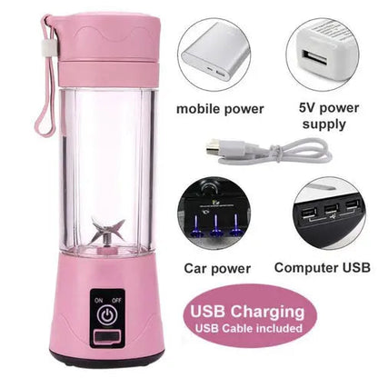 Hand Juicer Maker Fruit Usb Blender (random Color) livSmart