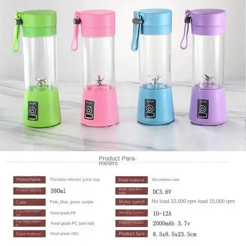 Hand Juicer Maker Fruit Usb Blender (random Color) livSmart