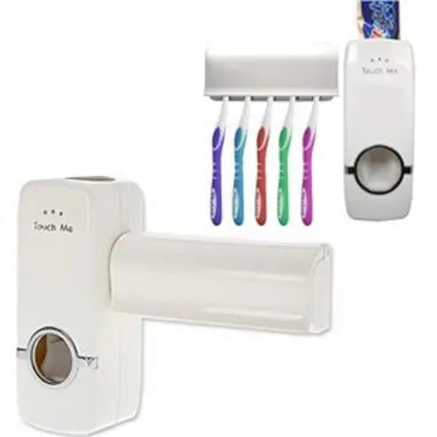 Toothpaste Dispenser Automatic Toothpaste Squeezer And Holder Set livSmart