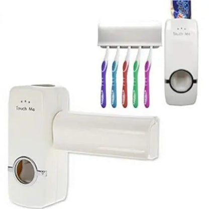 Toothpaste Dispenser Automatic Toothpaste Squeezer And Holder Set livSmart